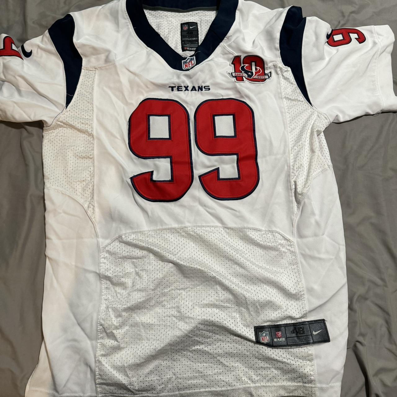 JJ Watt Houston Texans 10th Anniversary Jersey Size. Depop