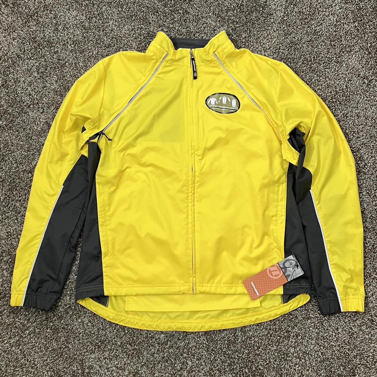 novara cycling windbreaker convertible jacket / vest... Depop