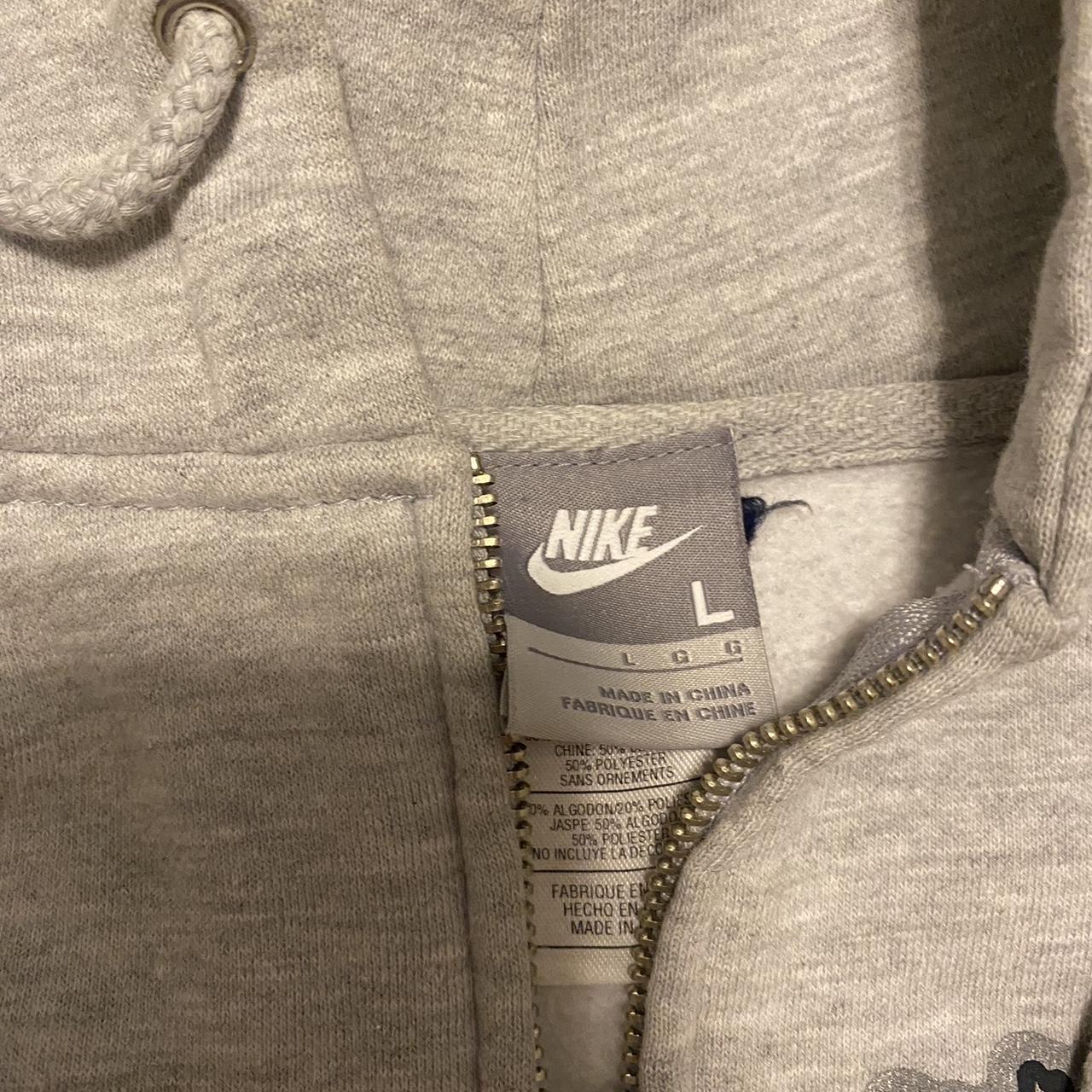 Vintage Nike Zip-up Hoodie y2k - Depop