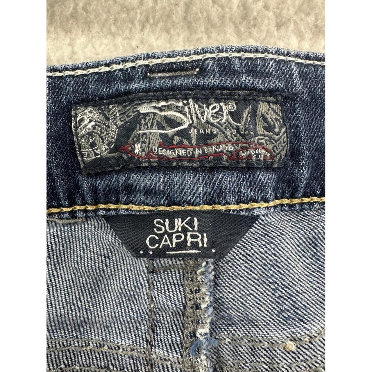 Silver Jeans Co. Women's Bootcut Capri Jeans - Bl… - image 7