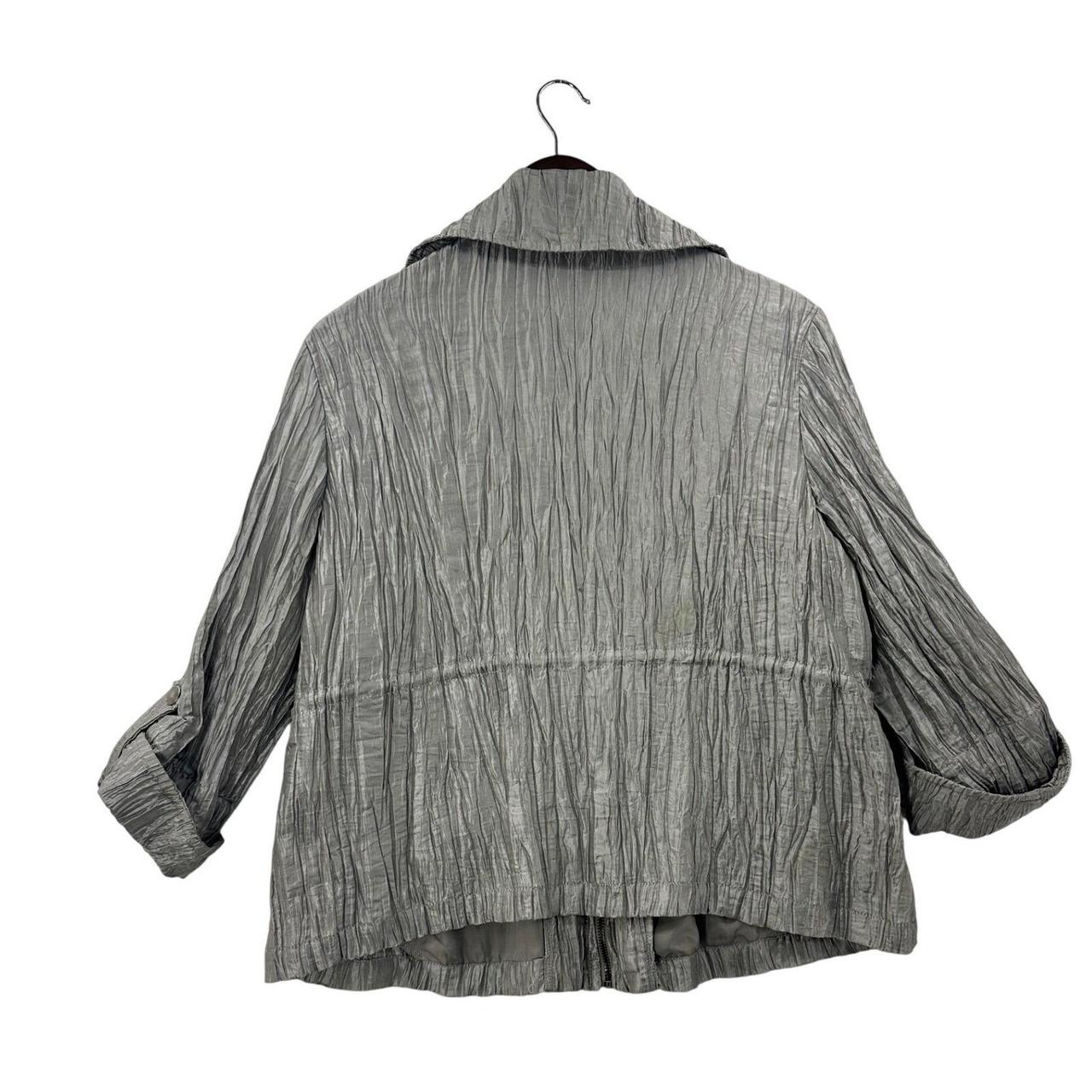 Ruby Rd. Women's Lightweight Jacket - Silver/Grey… - image 3