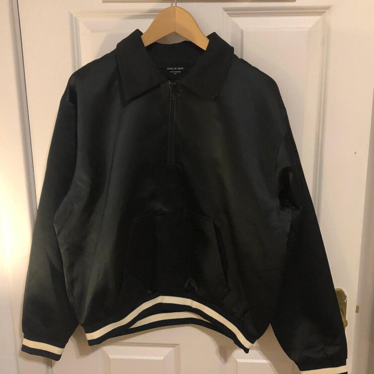 Fear of god half hotsell zip jacket