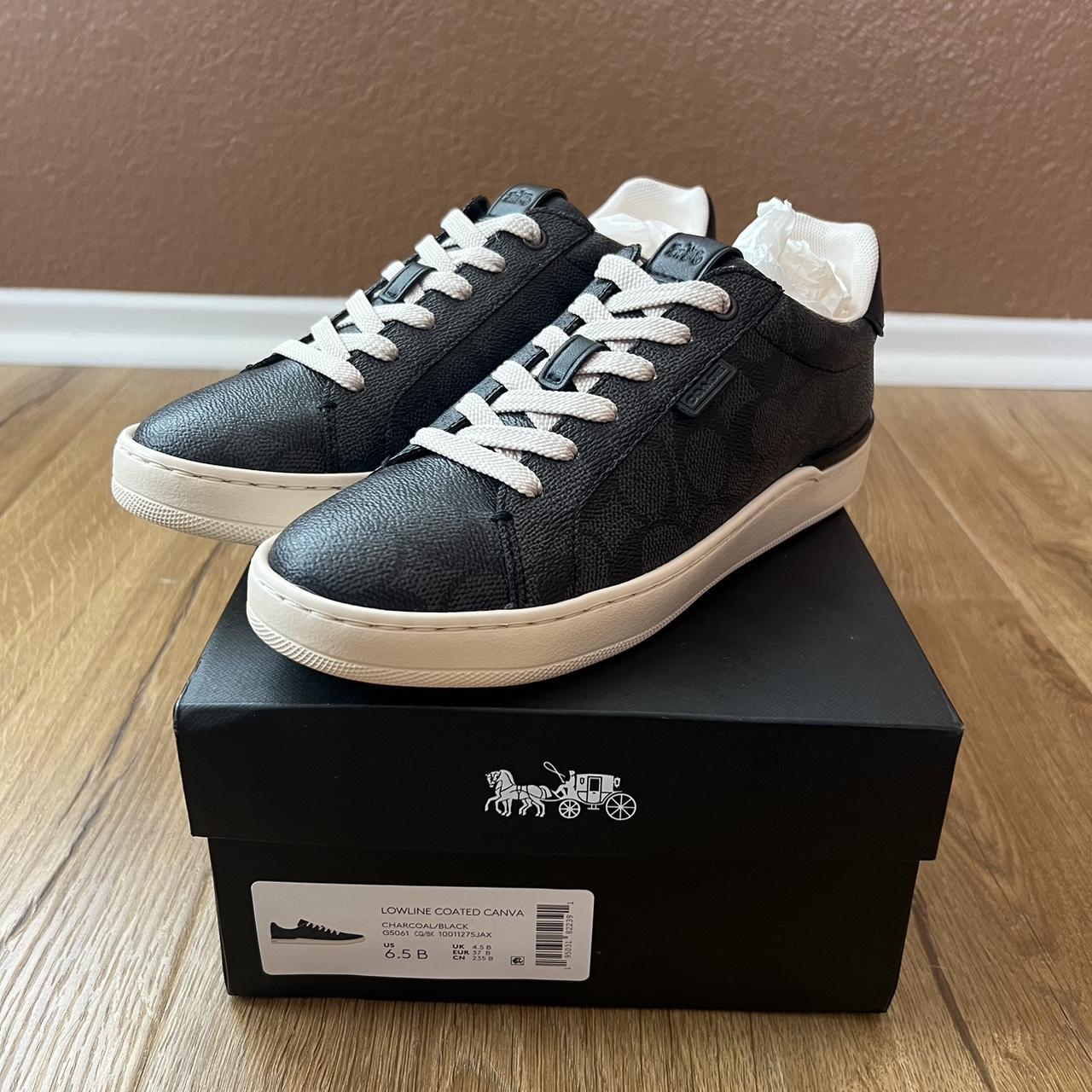 Coach Canvas Lowline Sneaker Never worn Depop