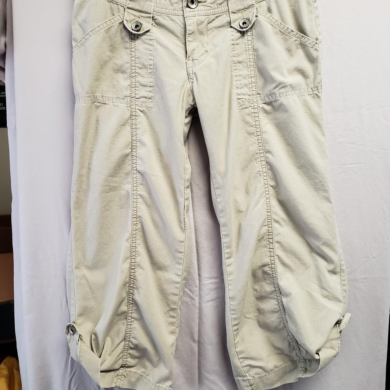 Unionbay Size 5 Stretch Tan Capri Pants. See last. Depop