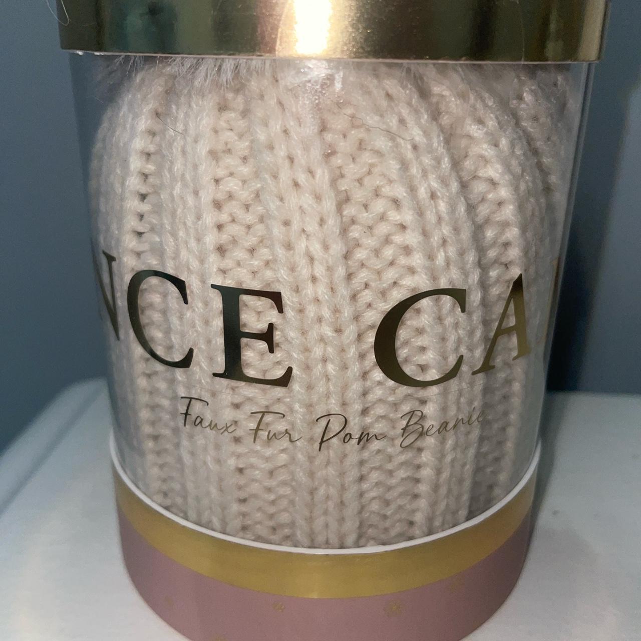 Vince Camuto Faux Fur Pom Beanie Depop