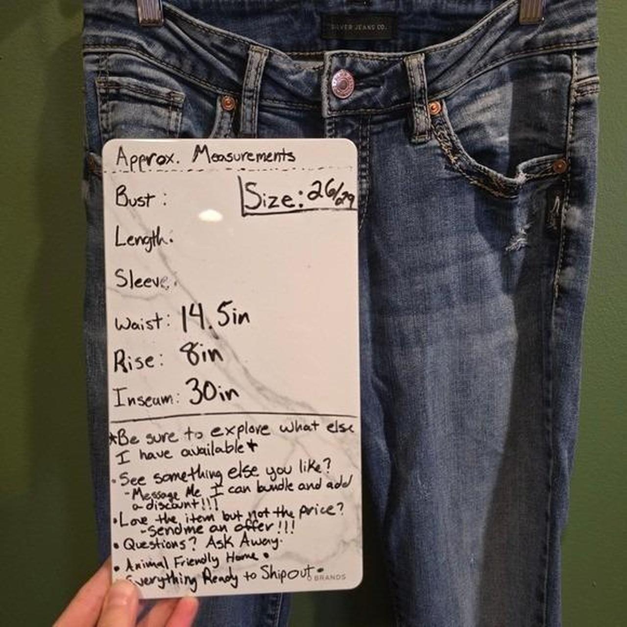 Silver Jeans Co. Women's Jeans - Blue - 26 – Silv… - image 4