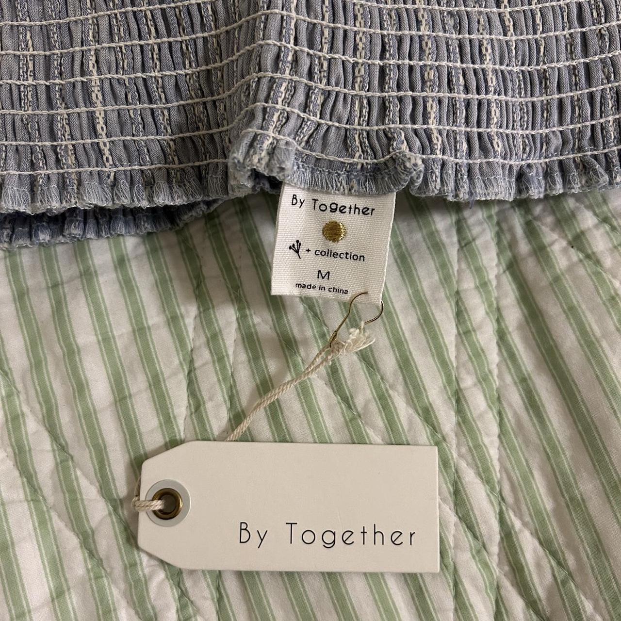 LoveShackFancy Women's Skirt - Grey/Blue - M – By… - image 4