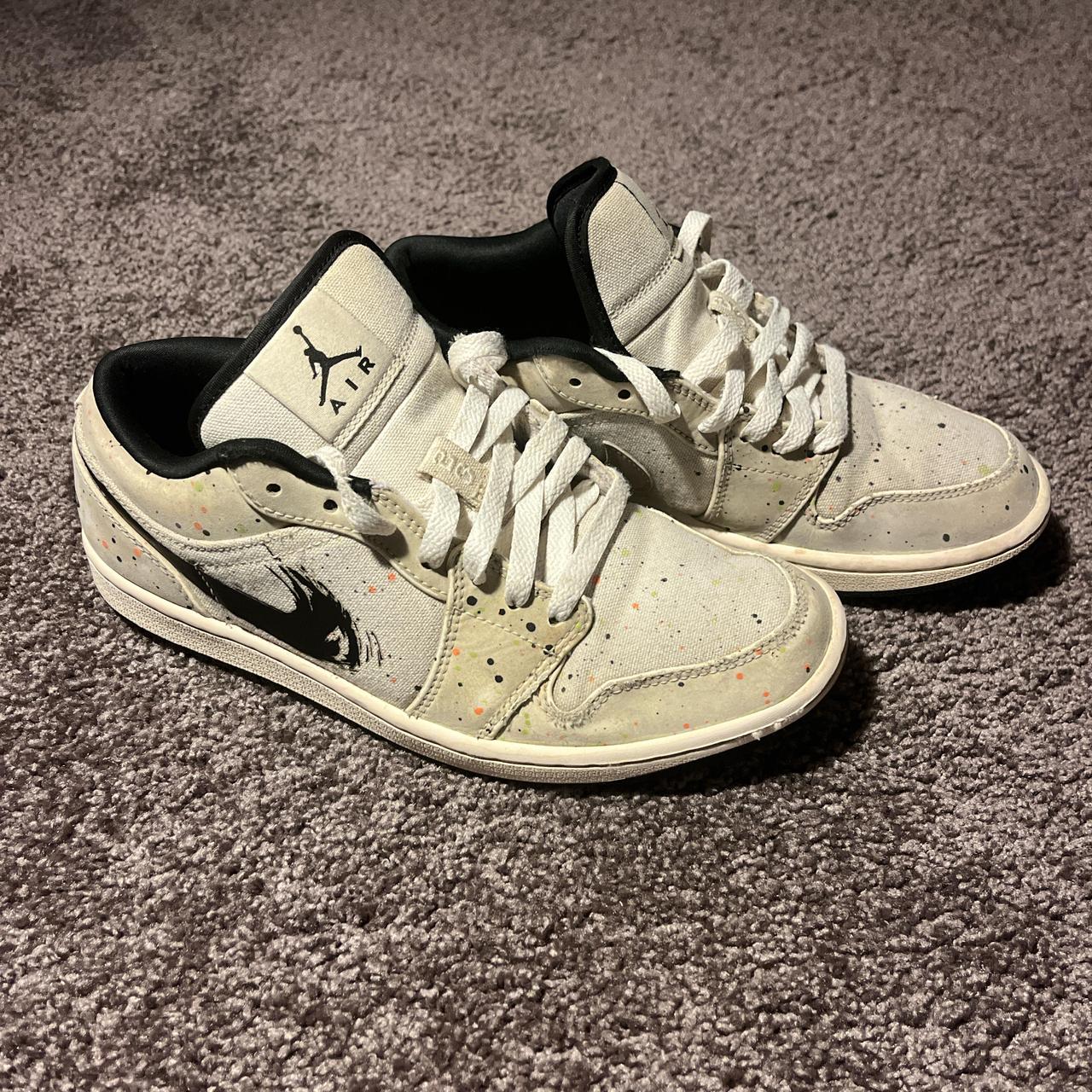 jordan 1 low brushstroke review
