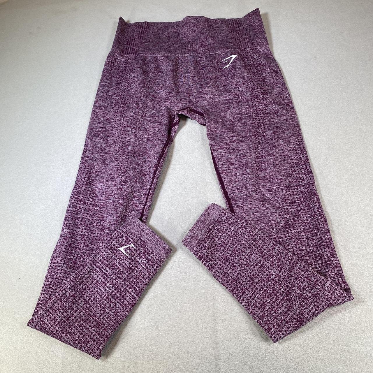 Gymshark Vital Seamless Leggings Purple - Depop