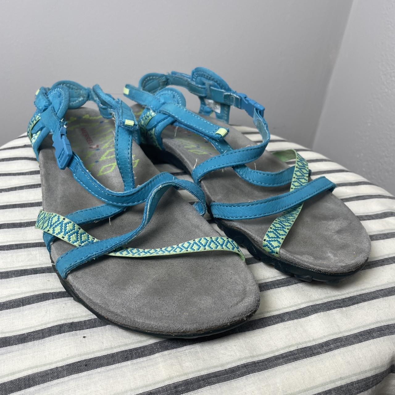 Merrell Women's Sandals Blue/Multi US – Merrell Women's