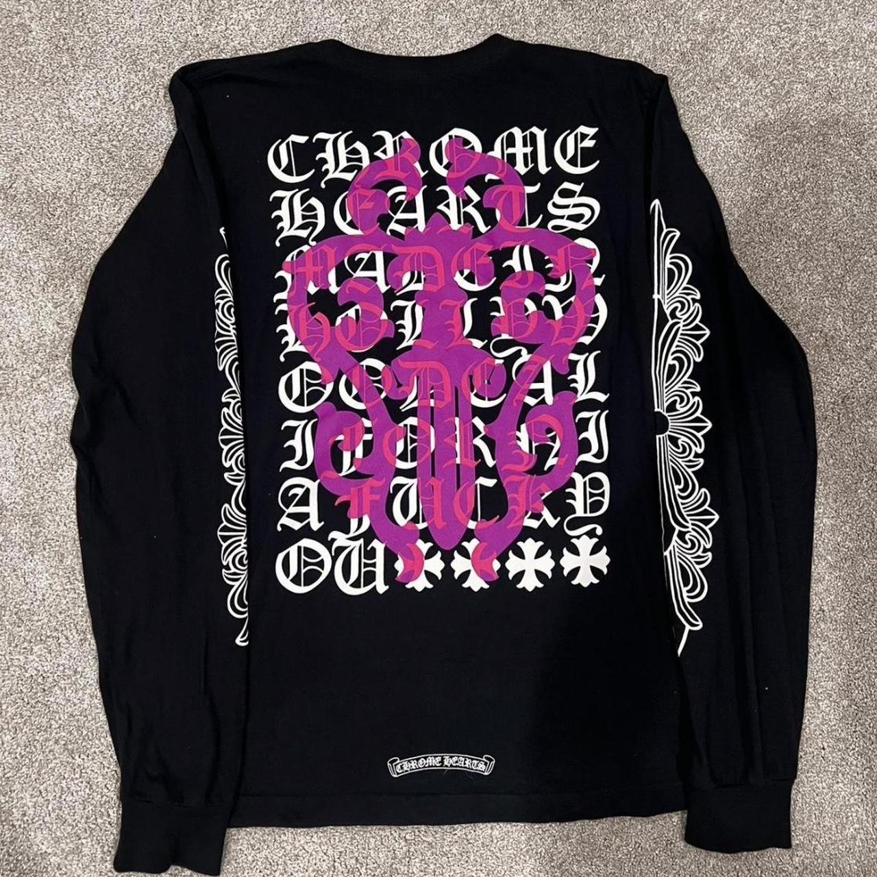 トップス Chrome Hearts Buy Chrome Hearts Ponyhair Cross Quarter Zip 'Black' - 1383