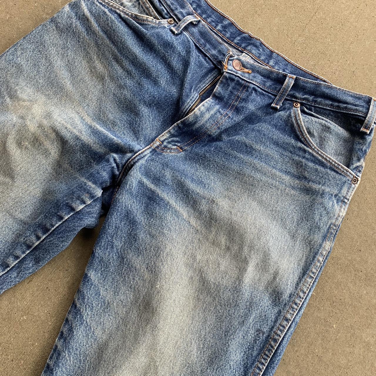 Vintage dickies jeans | 36x32 | faded blue Jean |... - Depop