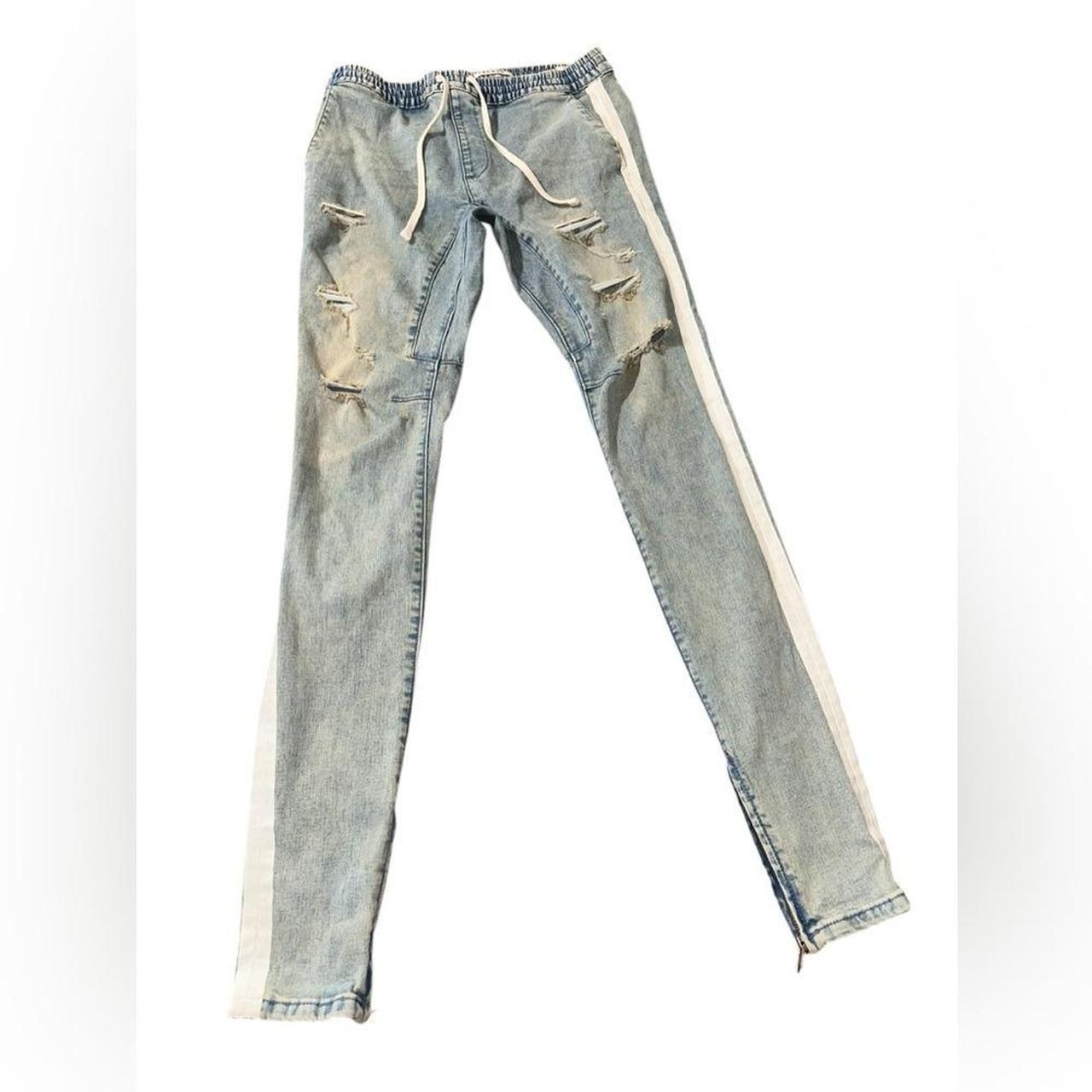 PacSun Men's Jeans - Blue - M – PacSun Active Stretch Denim Joggers Skinny Blue …