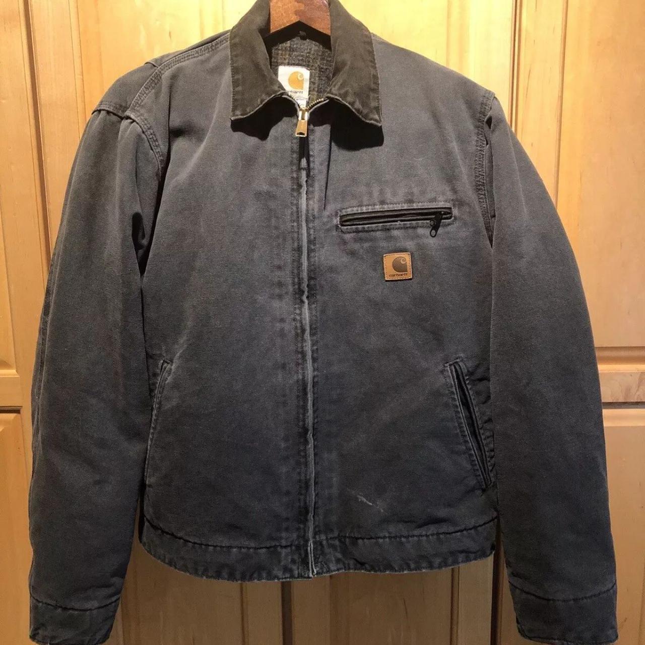 Vintage Carhartt Detroit Jacket Size Medium... - Depop