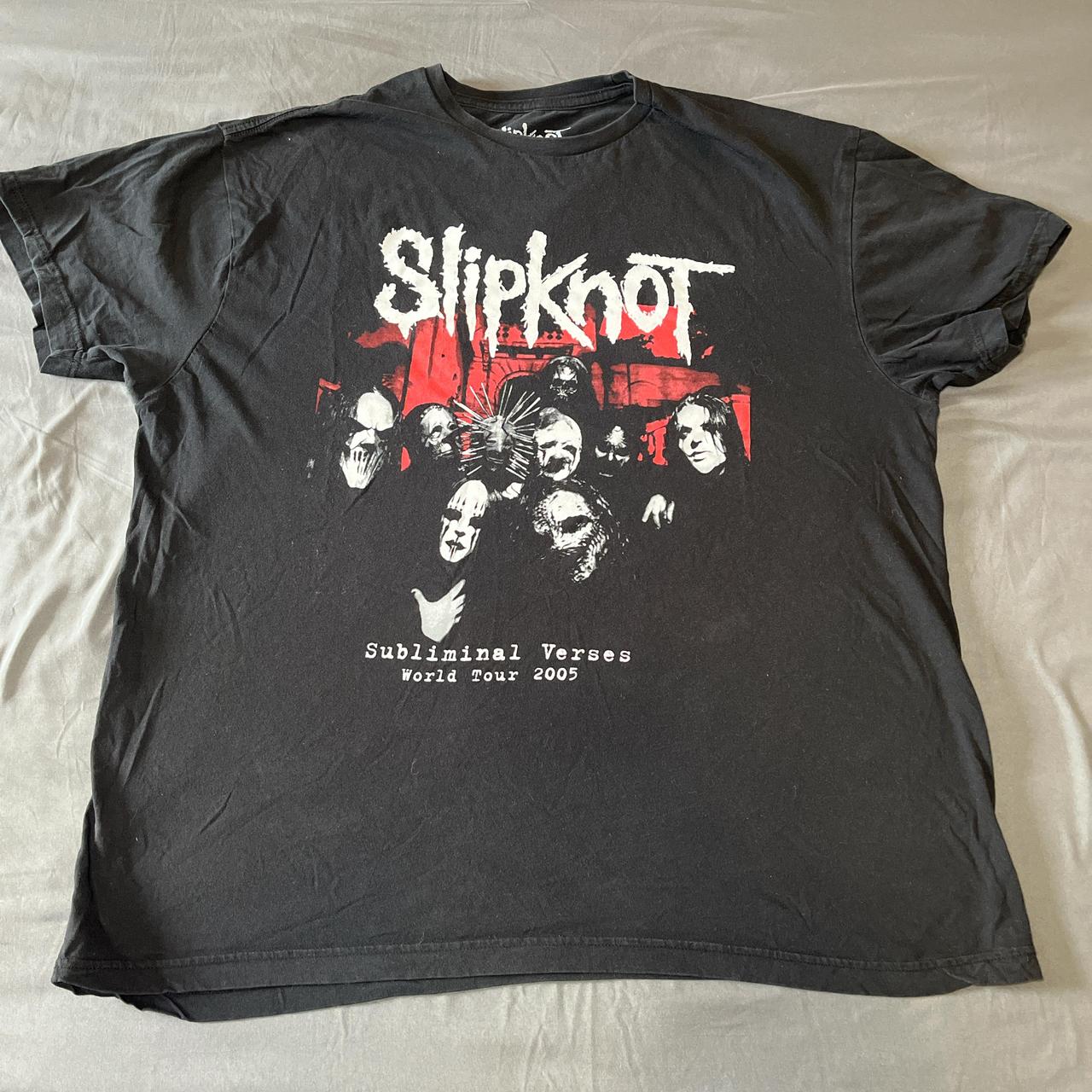 Vintage Slipknot Subliminal Verses World Tour 2005... - Depop