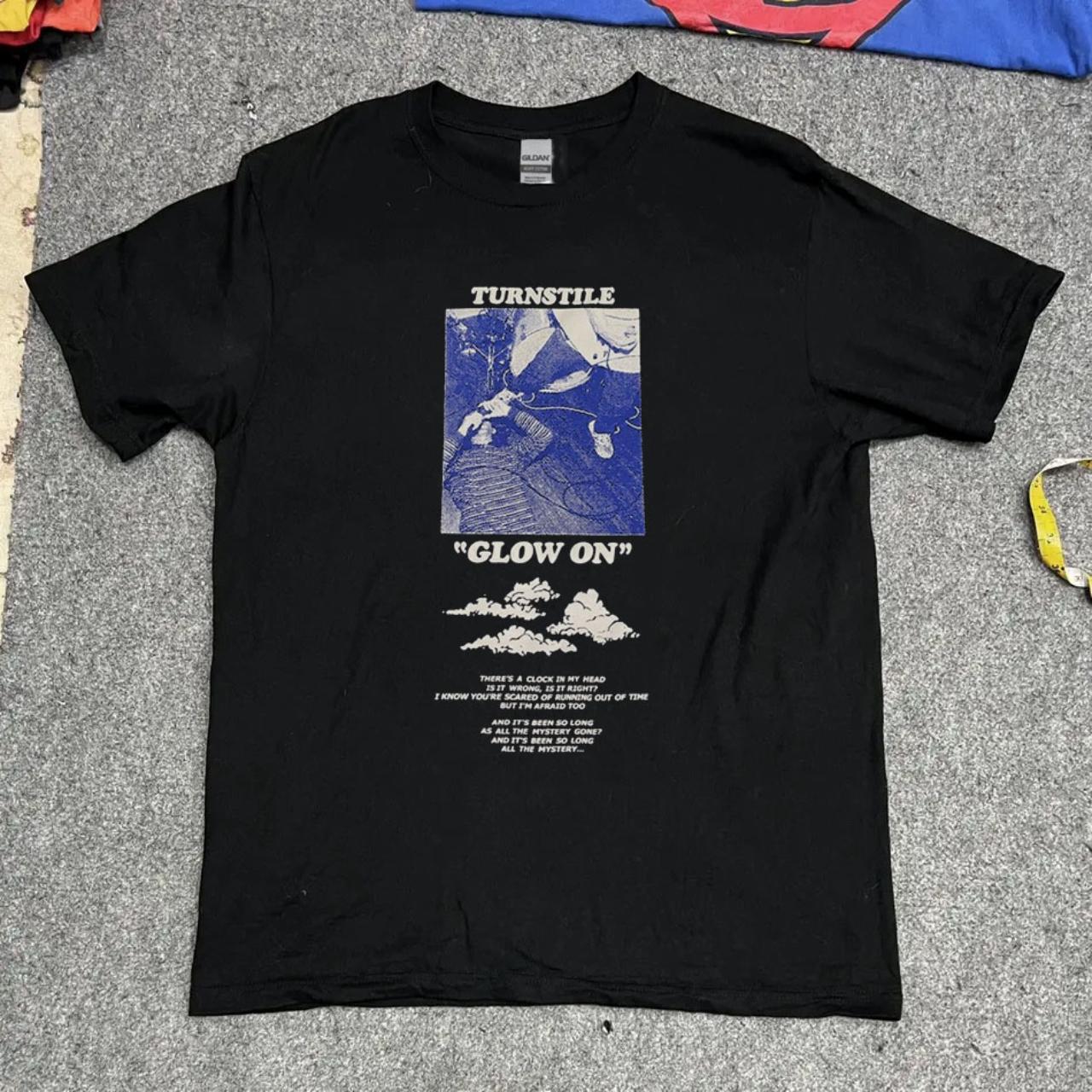 新品】TURNSTILE ターンスタイル ツアーグッズ パーカー Lサイズ 黒