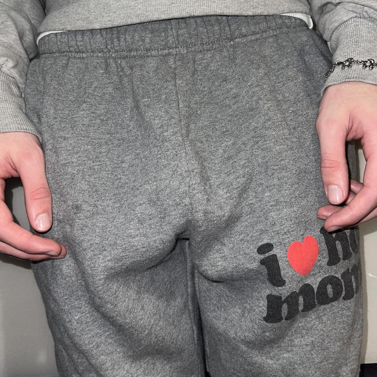 Danny Duncan 69 “I Heart Hot Moms” Sweatpants... - Depop