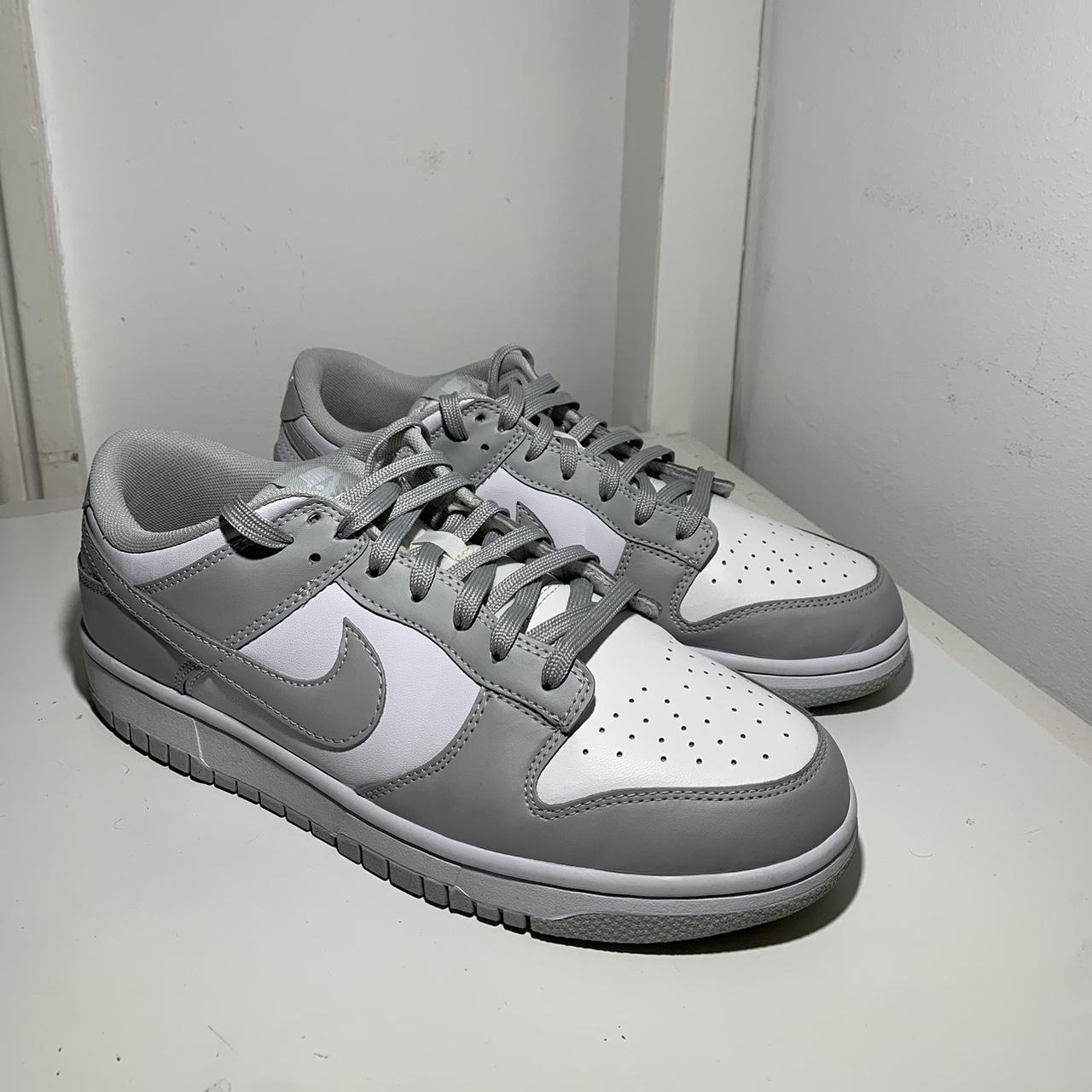 Nike Grey Fog Low Dunks ... - Depop