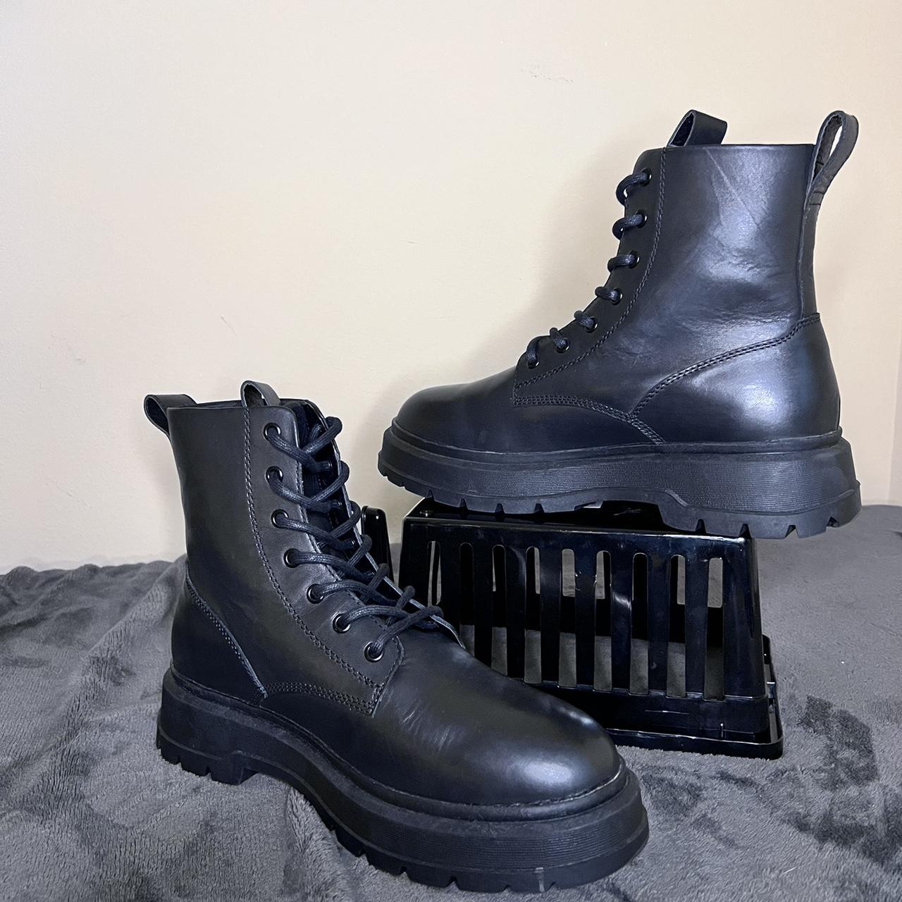 Franco fortini store black boots