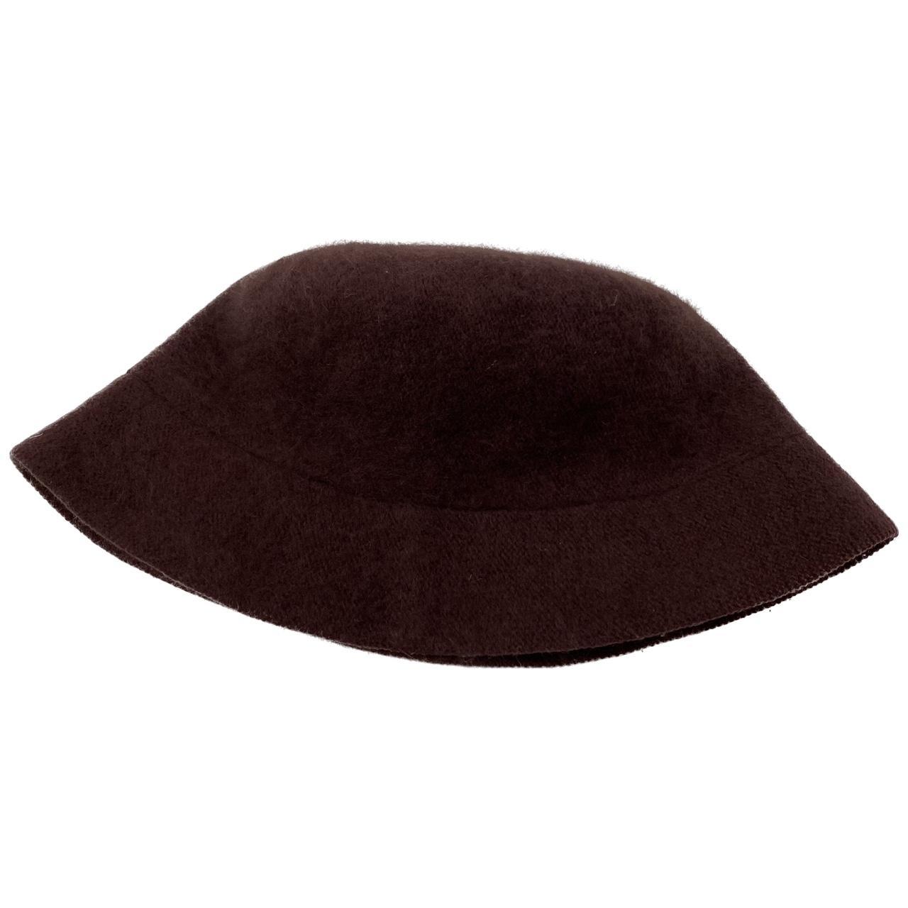 vintage 90s angora wool bucket hat in Depop