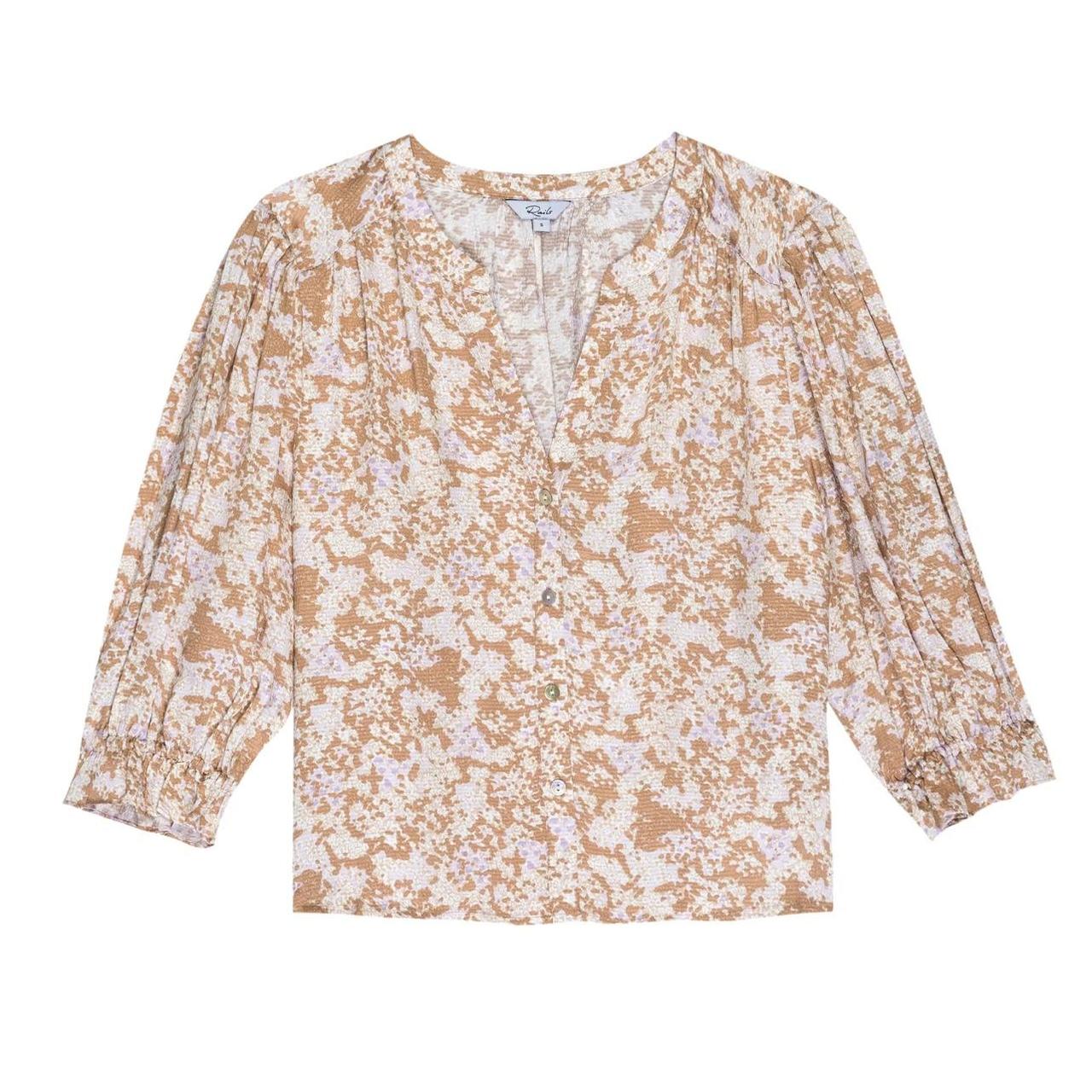 Rails Women's Blouse - Pink/Cream - L – Chic Rail… - image 6