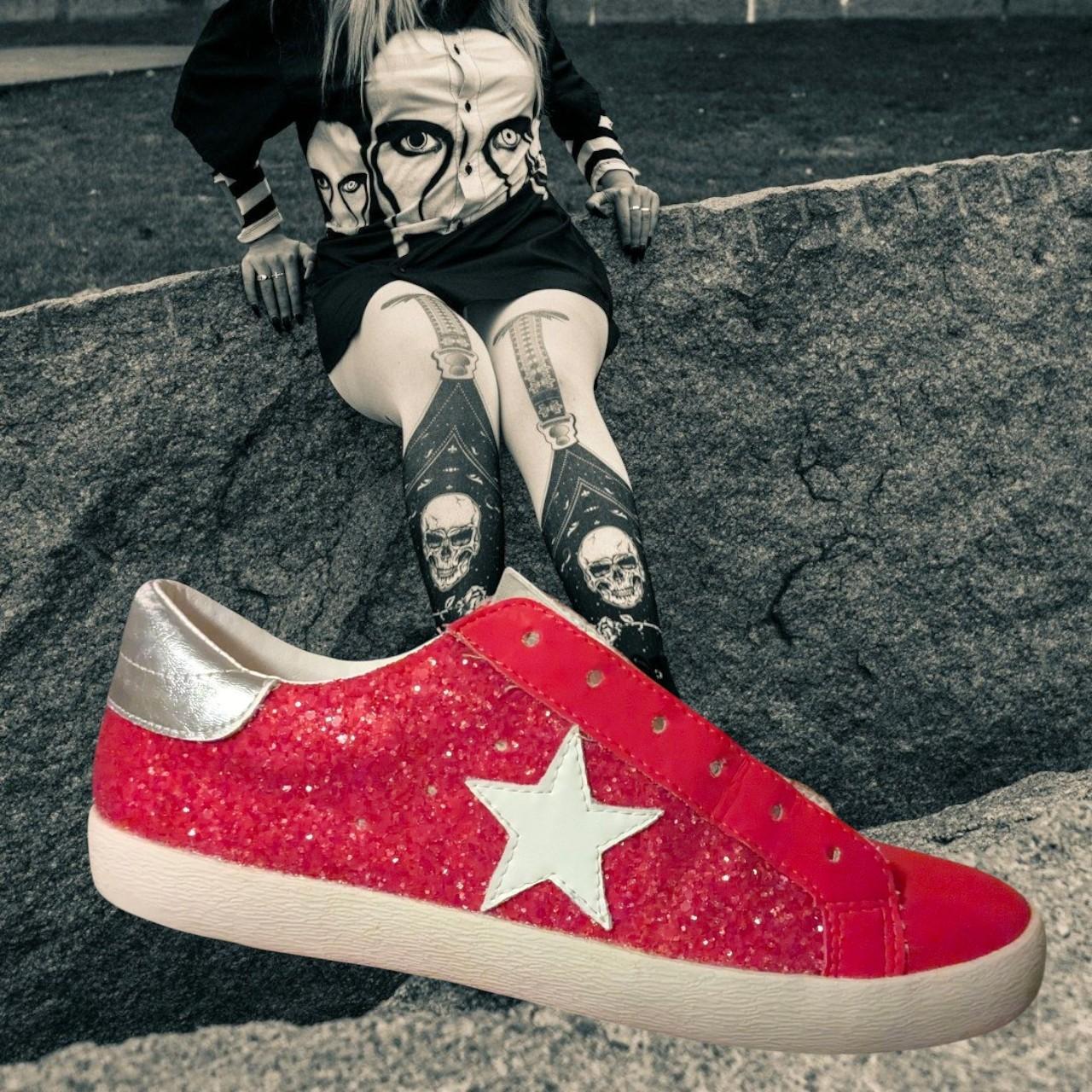 Miu Miu Women's Sneakers - Red/Multi - US 8.5 – M… - image 1