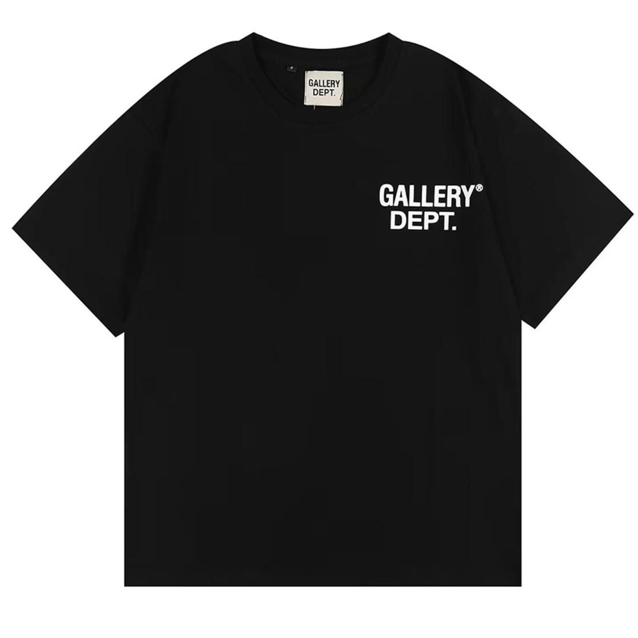 Gallery Dept. black and white t-shirt | Depop