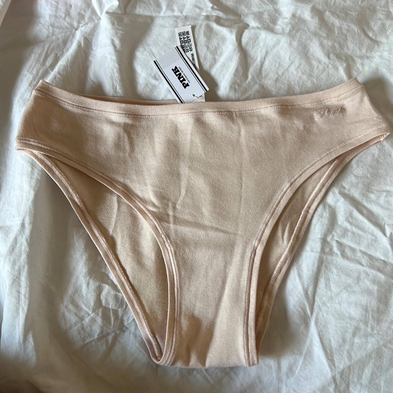 Victoria's Secret Pink Cotton Cheekster Panty Underwear 2 PACK - Size Small