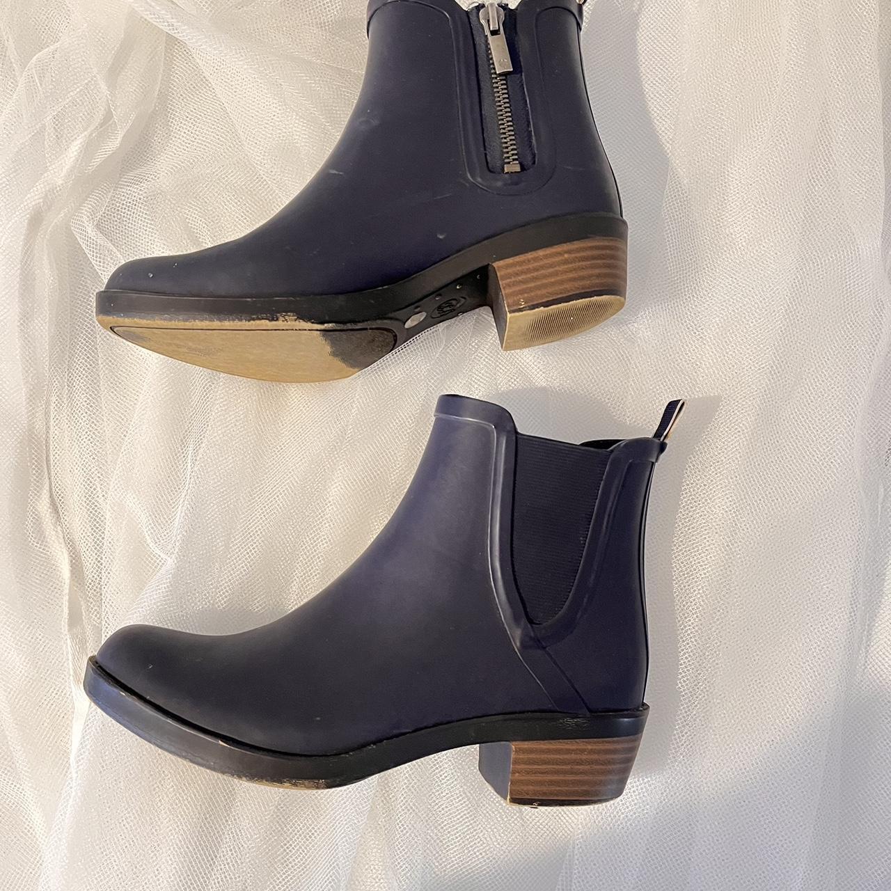 Lucky brand navy store booties