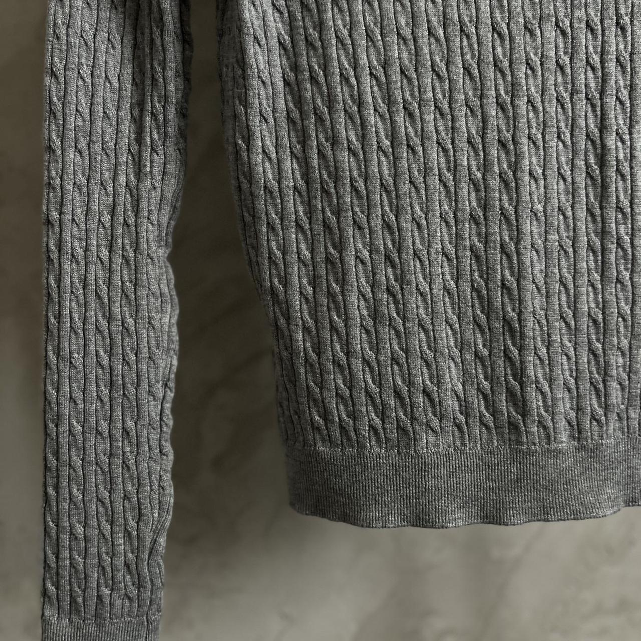 Miu Miu Women's Sweater - Grey - L – Grey Miu Miu… - image 5