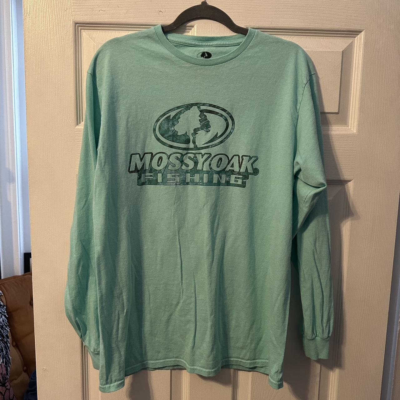 Mossy Oak Fishing Long Sleeve Shirt - Depop