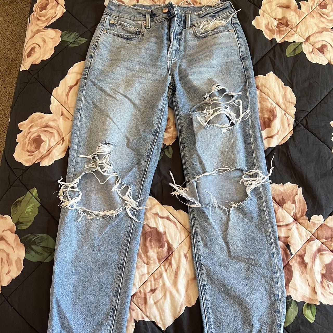 American eagle 90s straight jeans Depop