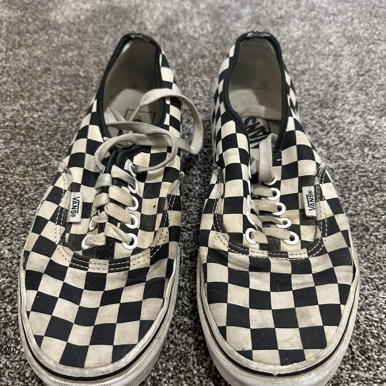 Small sale gingham vans