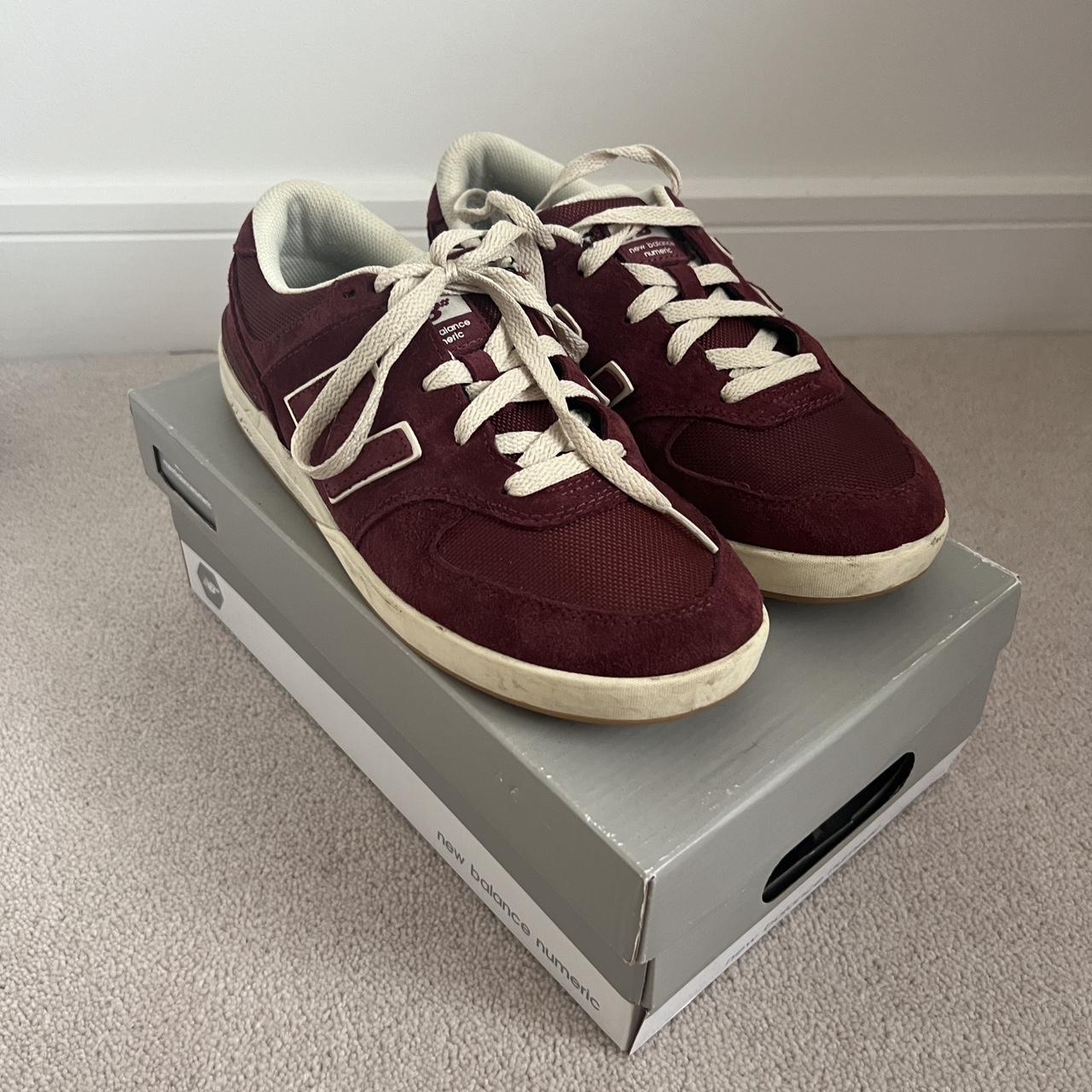 New balance numeric Logan S 636 burgundy uk