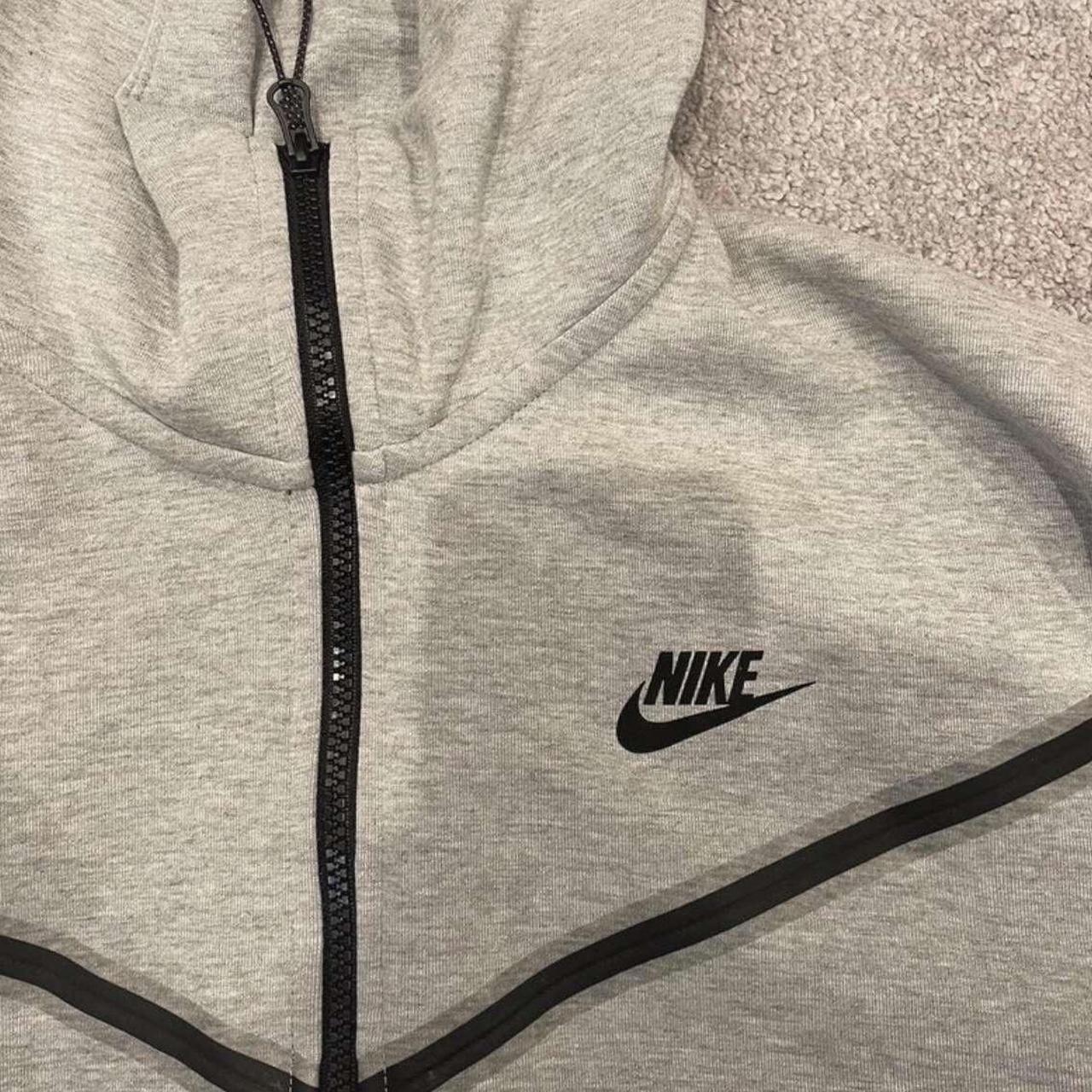 mens nike tech tracksuit grey