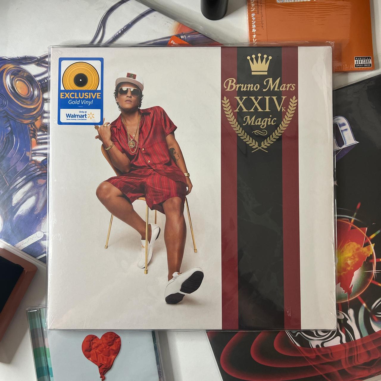 Bruno mars 24k gold Walmart gold deals vinyl