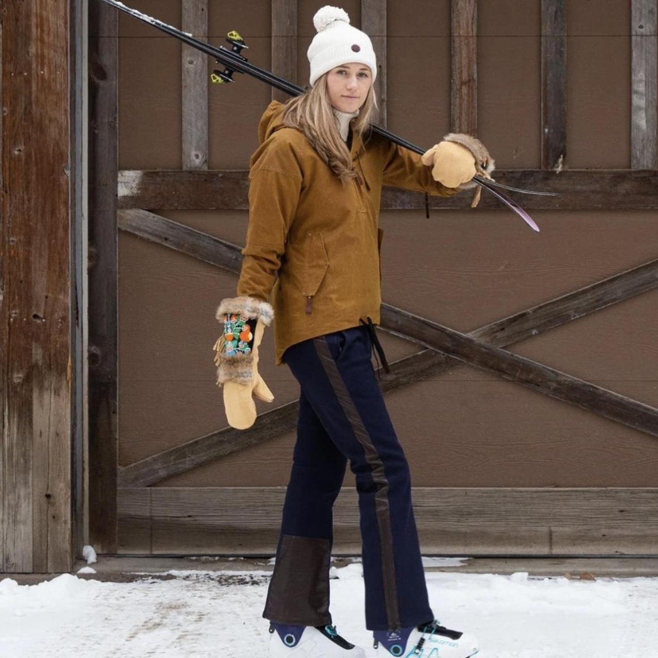 Nike Pants Womens Small Yellow Ski Snowboard Snow - Depop