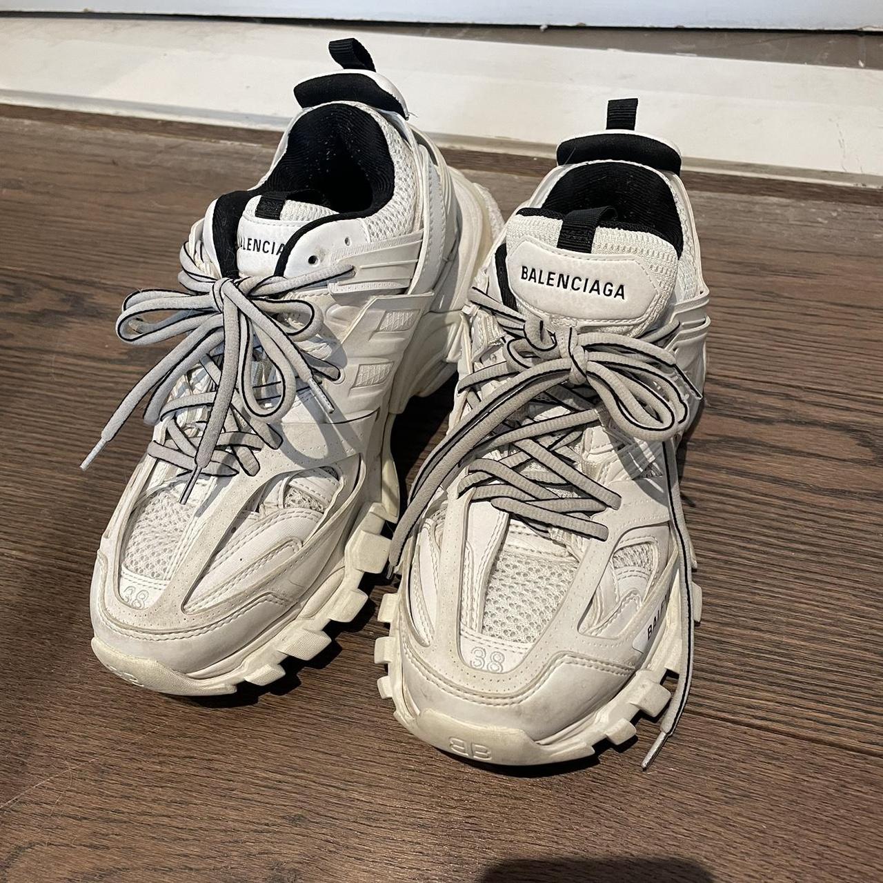 Balenciaga track sneakers sz 38, these are decently | Depop