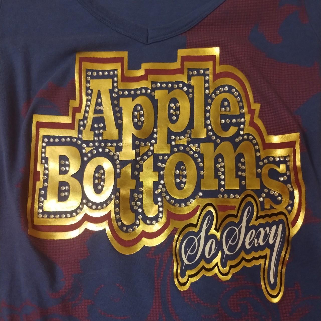 新品 Apple bottom VネックTシャツ トップス｜半袖(Tシャツ) 