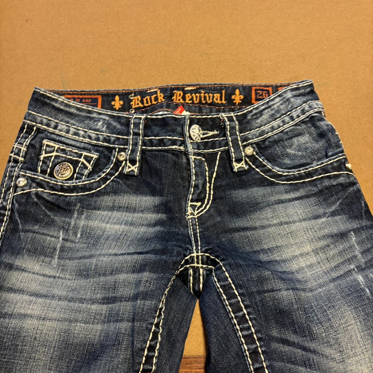 Rock revival jeans No stains or rips Great... - Depop