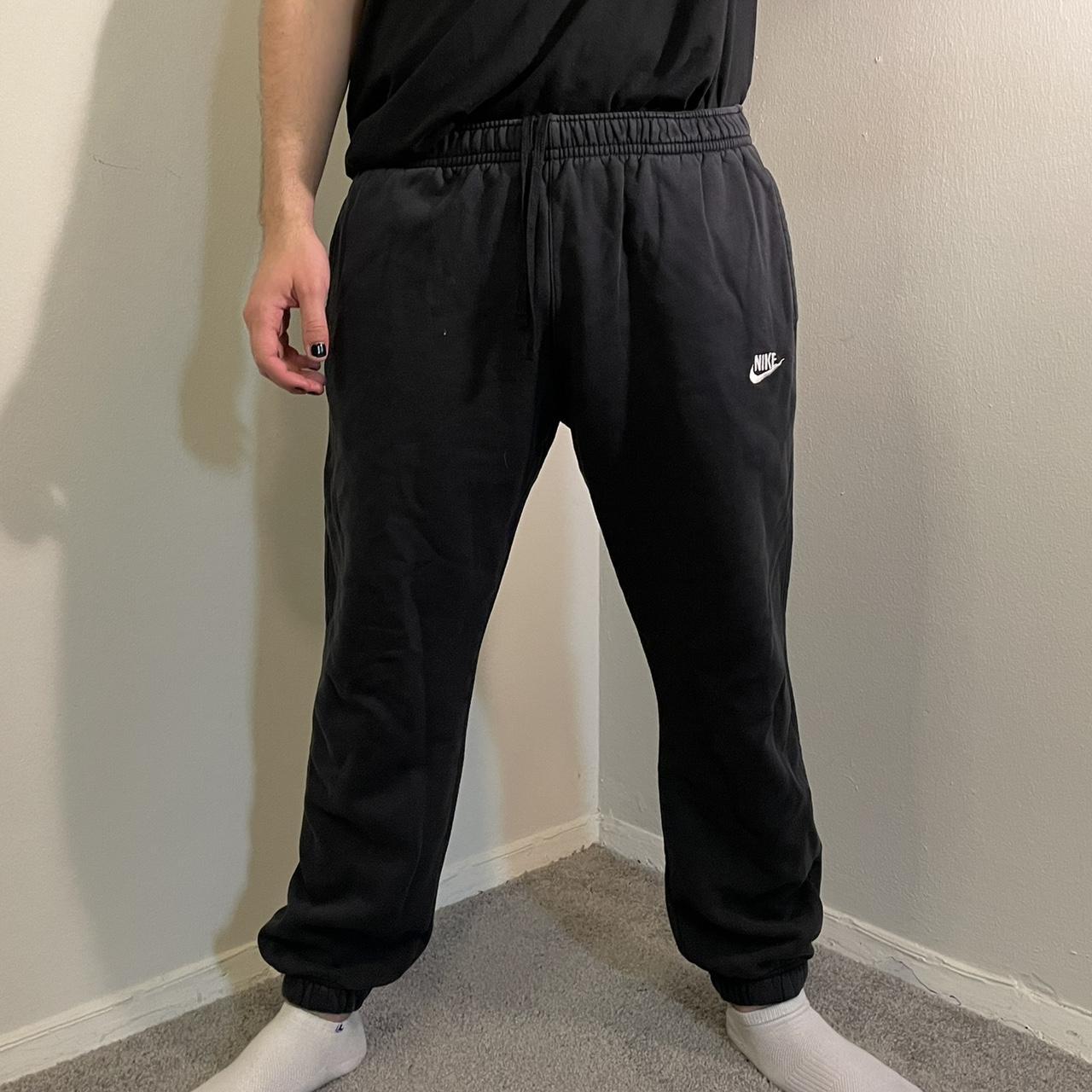 Nike Black Sweatpants Depop