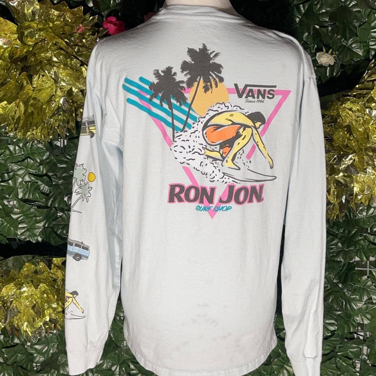 Vintage 80s Vans Shirt Vans Retro '80s Purple Tee With Zebra - Main Image