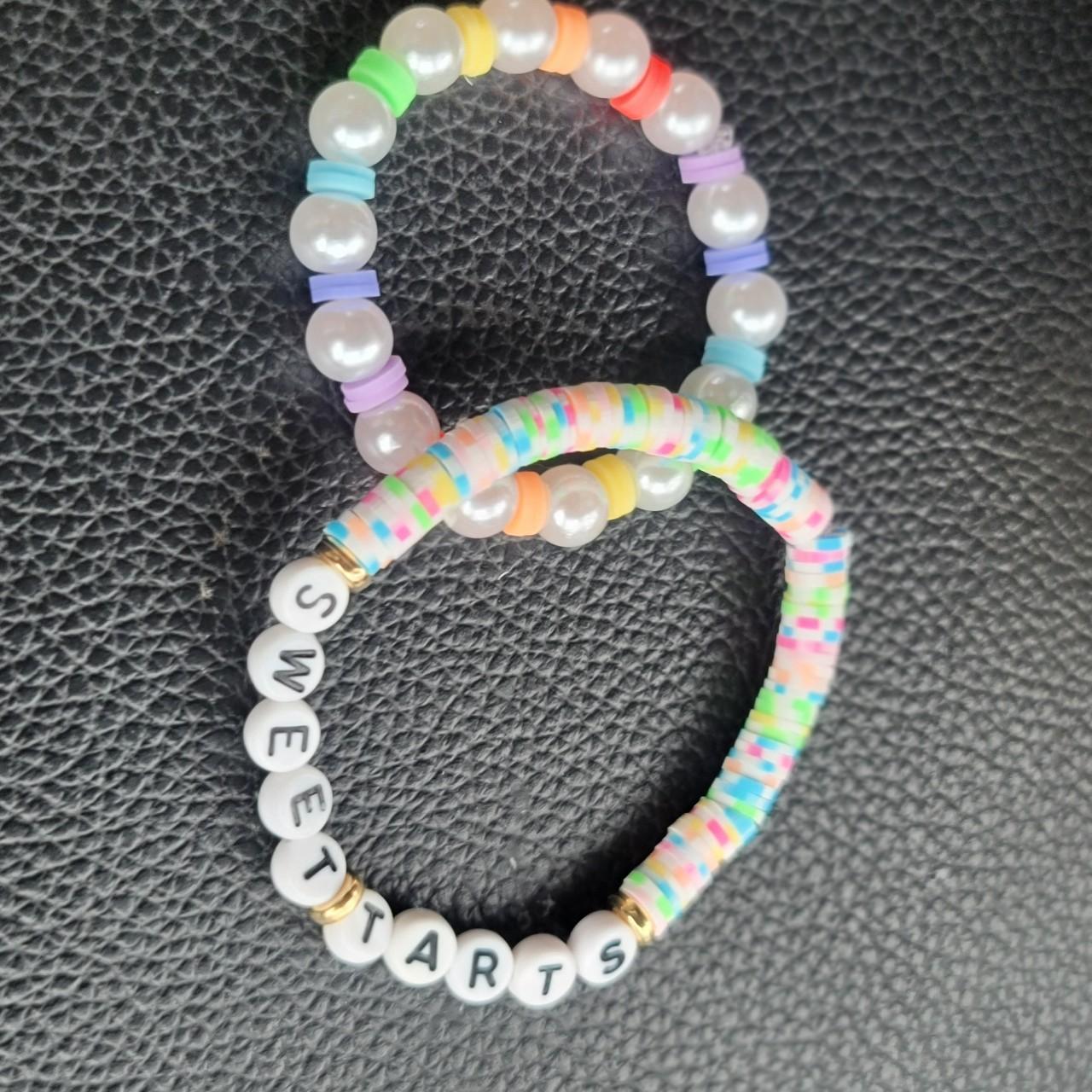 Candy themed, sweet tarts bracelet, high quality,... - Depop