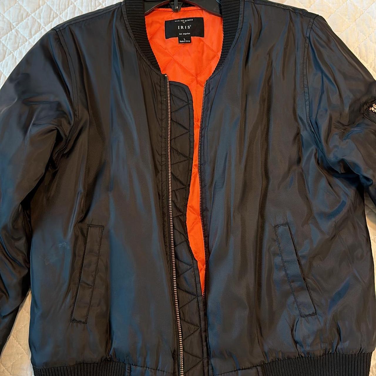 Source Unknown Women's Bomber Jacket - Black/Navy… - image 1