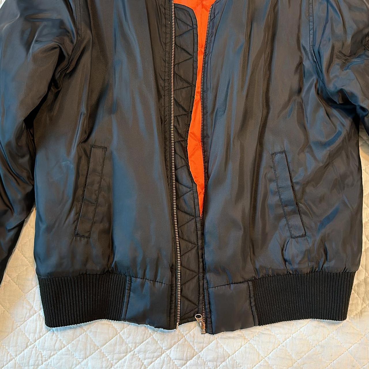 Source Unknown Women's Bomber Jacket - Black/Navy… - image 2