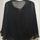 Ulla popken women's black blouse