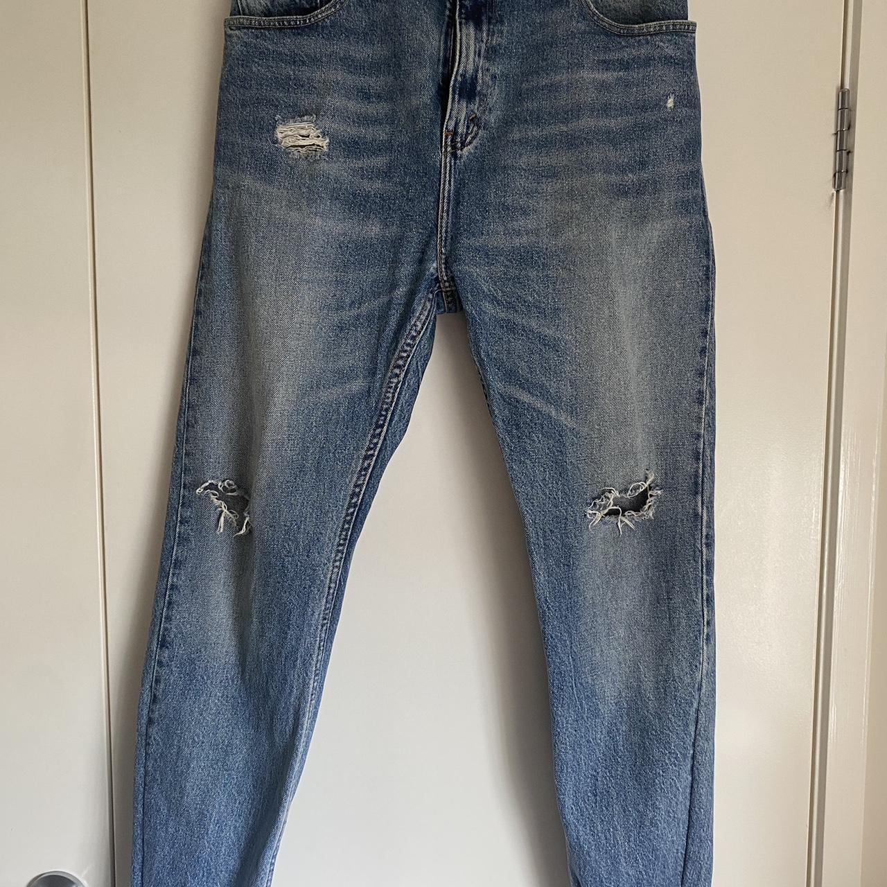 Levi 510 Jeans - Distressed Knees - Mens 36W... - Depop