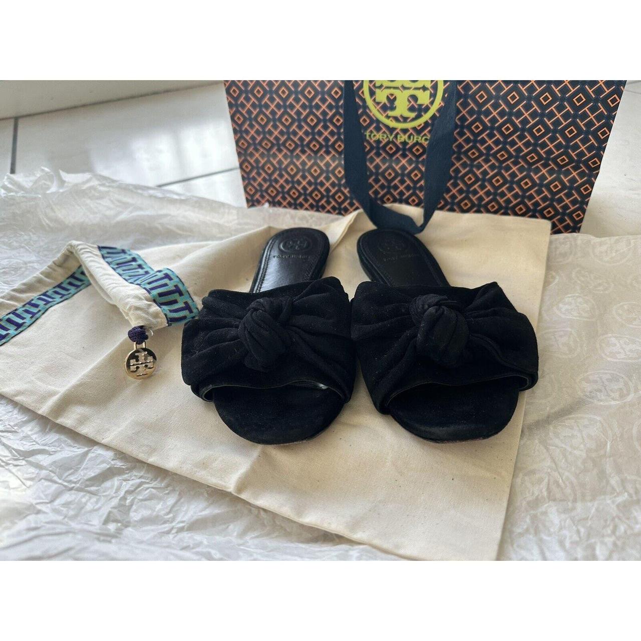 Tory burch shops annabelle bow slide