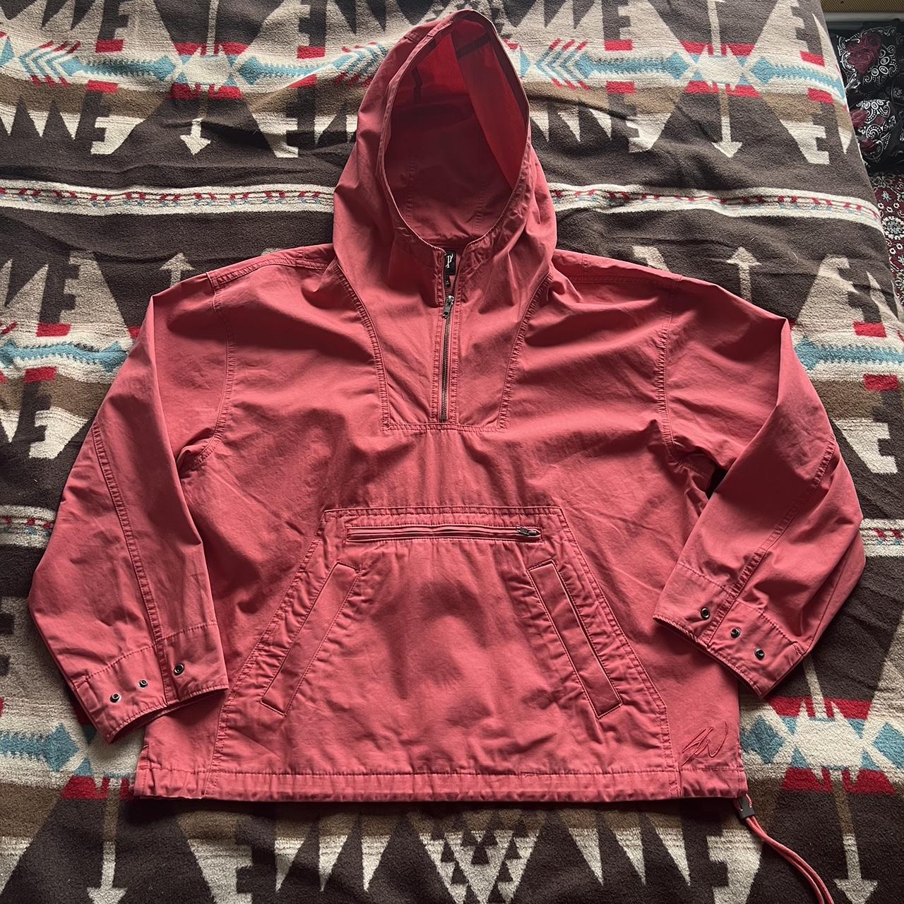 Gap x Sean wotherspoon red anorak size small (fits... - Depop