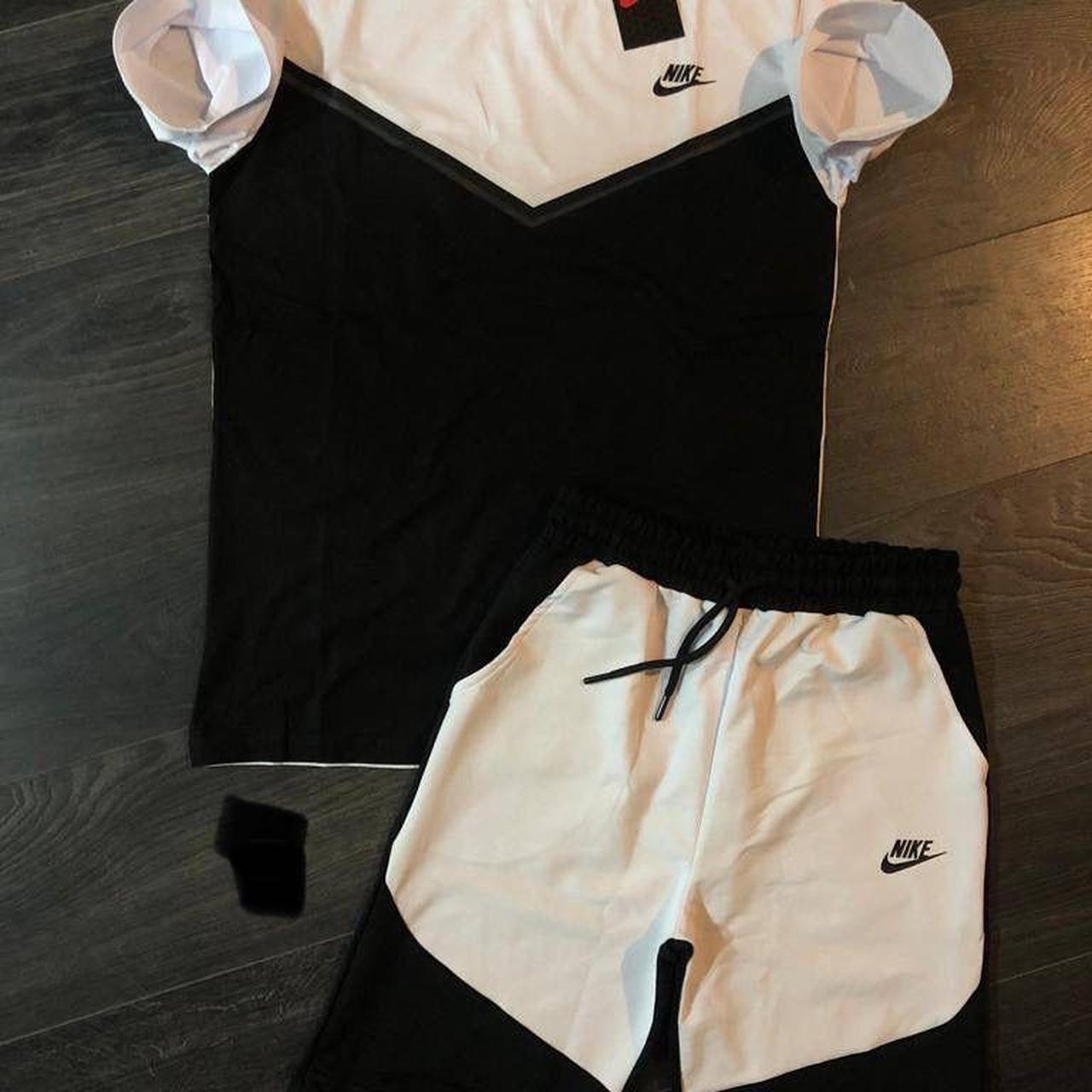 Ensemble Mens Nike T Shirt And Shorts Set Nike Tech Ensemble